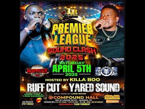 RUFF CUTT VS YARED | PREMIER LEAGUE SOUND CLASH | 05.04.2025