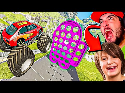 INSULTEI esse INSCRITO depois de ele fazer ISSO nessa MEGA RAMPA ! - GTA V ONLINE