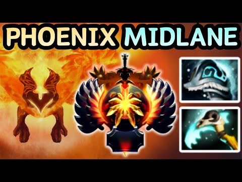 🔥 PHOENIX MID — FULL BURN DAMAGE THEY CAN’T SURVIVE | DOTA 2 GAMEPLAY 🔥