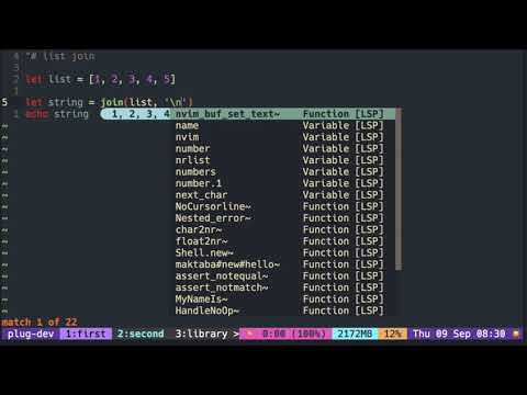 Vimscript Tutorial List Converting To String