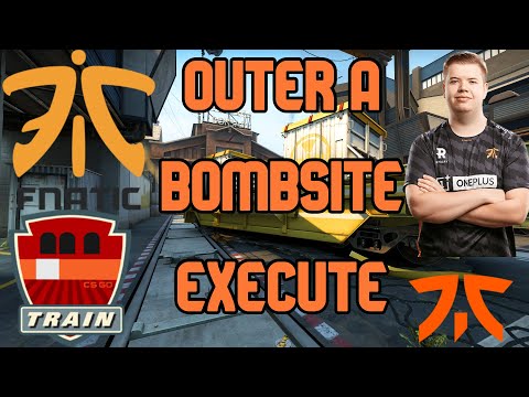 Fnatic Train Outer A Bombsite Execute (CS:GO Strategy Breakdown)