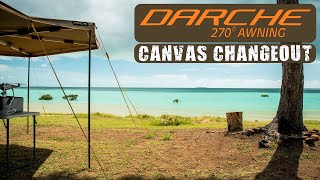 Changing The Canvas On The Darche 270 Degree Awning