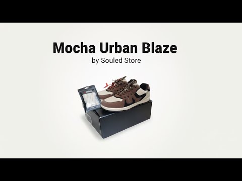 Trying Out My First Sneakers: Souled Store Urban Blaze Mocha Unbox & Review