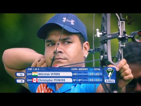 Abhishek Verma v Christopher Perkins  compound men bronze