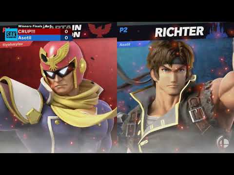 Pilot Program Monday #6 Winners Finals CRUP!!! (Captain Falcon) vs. Asotil (Richter)