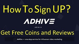 ADHIVE ICO Token Review, Ratings and Free Coins Trick