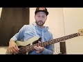 Bass cover "Out Of Touch" by Satanic Surfers