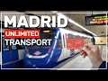 👉 Tourist Tickets | UNLIMITED travel in MADRID #067