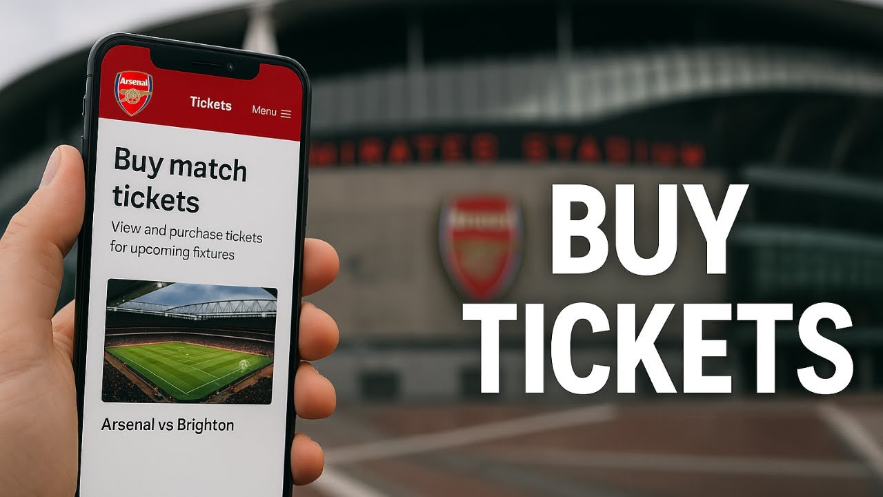 How To Buy Tickets For Arsenal Match (2025)