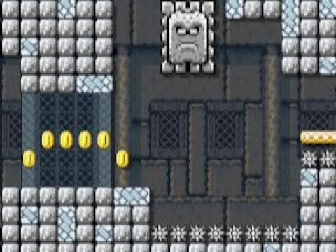 JBW 3-4 Stormy Summit ⚡️ by JungleB ⚡️ SUPER MARIO MAKER Raw GAMEPLAY