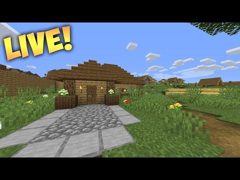 Minecraft  1.14 Survival - Playing in my let's play world
