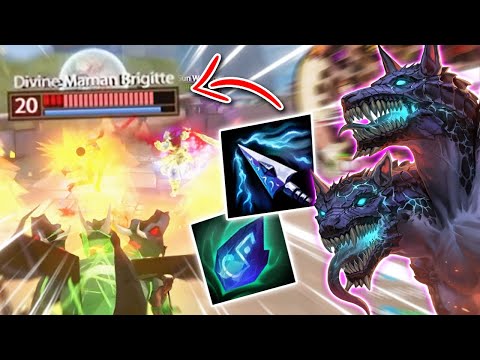 Cerberus Does TRUE DAMAGE With His Big SMITE BUFF!