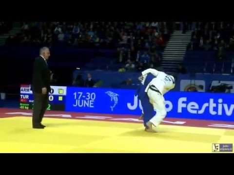Judo 2016 European Championships Kazan: Davtyan (ARM) - Ozlu (TUR) [-60kg] bronze