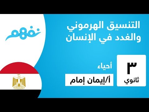 التنسيق الهرموني والغدد في الإنسان - الأحياء - للثانوية العامة - المنهج المصري -  نفهم