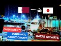 TRIP REPORT I Qatar Airways A350 I NOT SO GOOD Doha Osaka