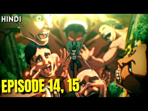 Attack on Titan Season 4 Episode 14 and 15 Explained In Hindi | AOT S4