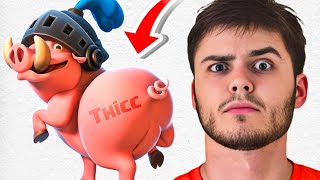 Clash Royale... But I Can Only Play the FATTEST Cards - Deck Guide by Ian77