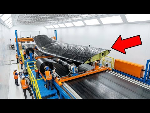 Inside the Factory: A-10C Thunderbolt II Black Snake Wing Spar Composite Reinforcement