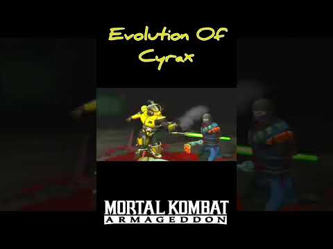 Evolution Of Cyrax (1997 - 2023) #shorts