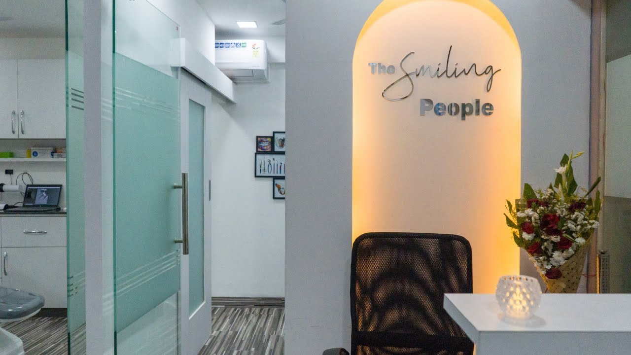 Happy Dents | Dental Clinic Camp Pune | Make My Interior. #makemyinteriors #bestinteriordesigner