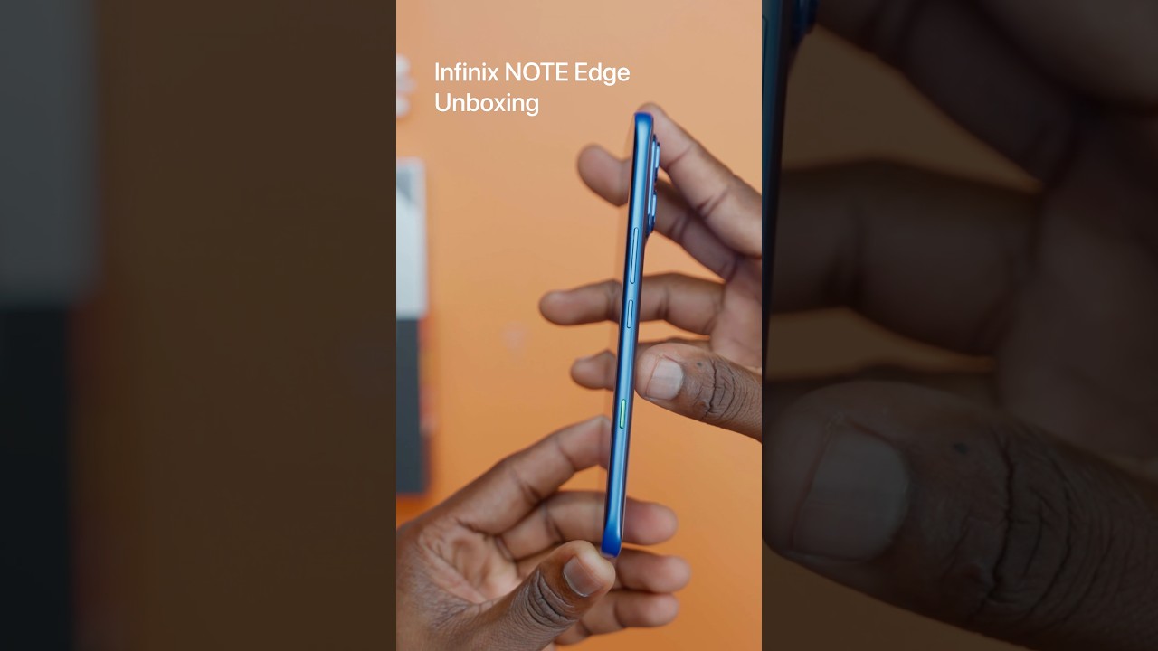 Infinix NOTE Edge Unboxing ✨ASMR #shorts