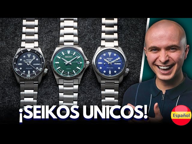 Vídeo relacionado con Seiko Reloj Analógico para Hombres de con Correa en Cuero SNE529P1