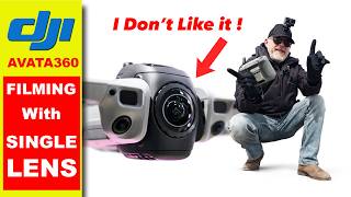 DJI AVATA360 - Single Lens Filming