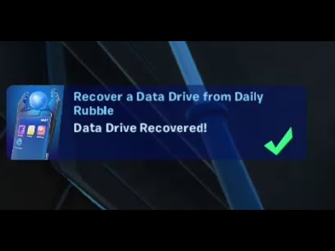Fortnite Quest - Recover a Data Drive from Daily Rubble - Chapter 3 Season 2