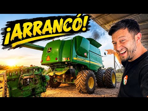 ARRANCO LA JOHN DEERE 🤩💪🏽