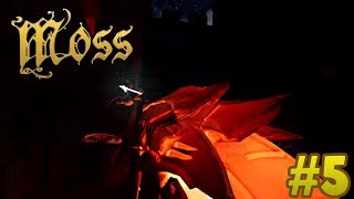 Moss Gameplay Walkthrough PSVR (All Fragments) The End - Giant Snake Battle