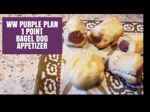 WW PURPLE PLAN| 1 POINT BAGEL DOG APPETIZER