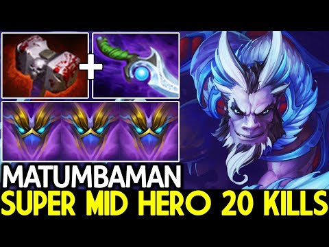 MATUMBAMAN [Riki] Super Mid 20 Kills ft Puppey Cancer Gameplay 7.23 Dota 2