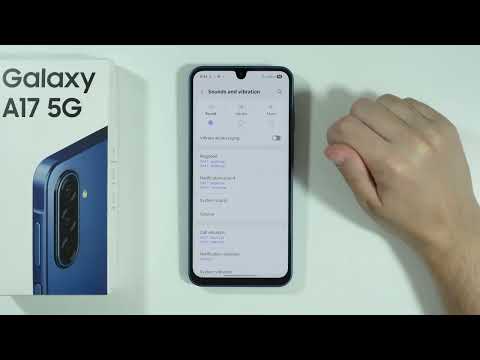 Samsung Galaxy A17: How to Enable Vibrations for Incoming Calls (Vibrate while Ringing)