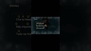 CHA LA HEAD CHA LA - Dragon Ball Z (LETRA E CIFRA) #short 