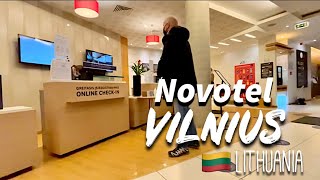 Staying at Novotel Vilnius Centre Hotel for 4 nights ~ Hotel Room Tour 2022