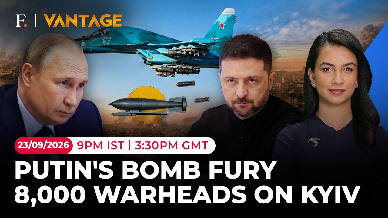 Russia Is Dropping More Glide Bombs on Ukraine Than US Dropped on Iran | Vantage on Firstpost | 4K