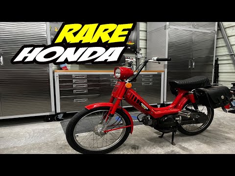 Thumbnail for Rare Honda PA 50 Moped Motorcycle WILL IT RUN by Honda PA50