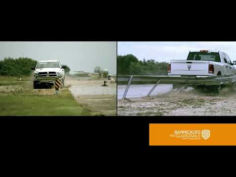 Guardrail Crash Test Video