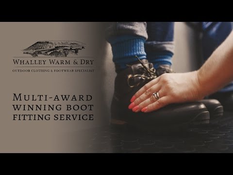Specialist Boot Fitting Service at Whalley Warm & Dry
