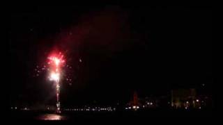 preview picture of video 'Santo Stefano al mare ,fuochi d'artificio'