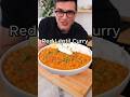 Red Lentil Curry in 30 minutes