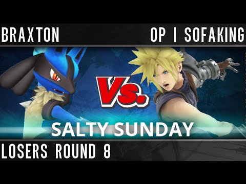 Salty Sunday @ eBash 47 (WiiU) - Braxton VS OP | Sofaking - Losers Round 6