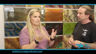 How did you get started working with epoxy resin?