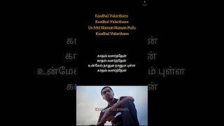 Download lagu Let's Sing🎤KADHAL VALARTHAEN🫠Song Karaoke | WAY TO 100K SUBSCRIBERS | #shorts #music #karaoke #u1 mp3
