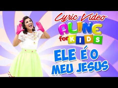 Aline Nascimento | Ele é o Meu Jesus (Lyric Vídeo)