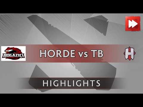 Horde vs Team Bogazici - Kiev Major Open Qualifier - Dota Highlights