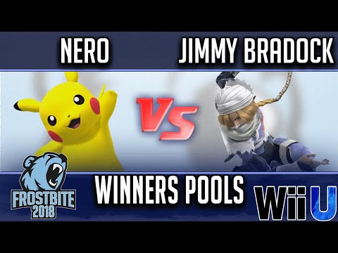 Frostbite 2018 Smash 4 Singles  WINNERS POOLS -  Nero (Pikachu) vs Saints | Jimmy Bradock (Sheik)