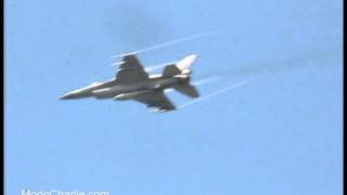 preview picture of video 'F-16 de la FACh en Quintero'