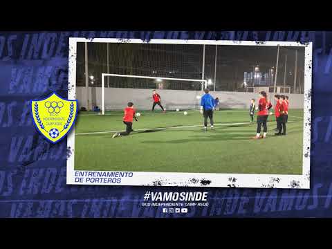 Entrenamiento de porteros en el Inde!