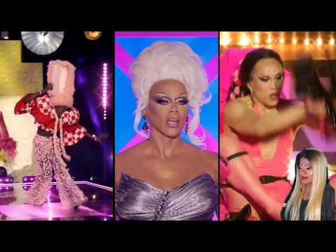 Black Peppa vs Le Fil - Rupaul's Drag Race UK Lip Sync Reaction!